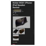 80 - KICKER POWERED SPEAKER SYSTEM