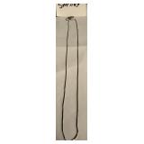 80 - STERLING SILVER CHAIN NECKLACE