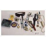 80 - MIXED VINTAGE COLLECTIBLES AND WATCHES