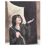 N - ARTIST SIGNED 11X17" ARTWORK (T405)