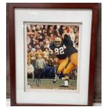 N - LIONEL ALDRIDGE AUTOGRAPHED PHOTO FRAMED
