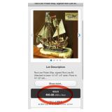 11 - RON LEE PIRATE SHIP SCULPTURE (B27)