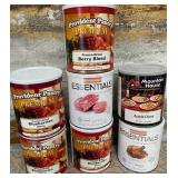 K - MIXED CANS OF EMERGENCY FOOD (S216)