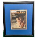 N - JOHN TRAVOLTA AUTOGRAPHED ROLLING STONE COVER