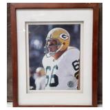N - RAY NITSCHKE HOF LINEBACKER PHOTO FRAMED