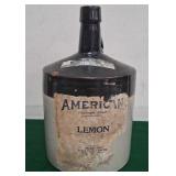 N - ANTIQUE AMERICAN SODA FOUNTAIN SYRUP JUG (T239