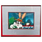 N - BUGS BUNNY FRAMED ART 15X18" (T388)