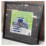 N - MIKE COFFEY SIGNED "R2 DETOUR" ARTWORK (T411)