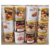 K - MIXED CANS OF EMERGENCY FOOD (S11)