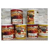 K - MIXED CANS OF EMERGENCY FOOD (S212)