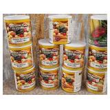 K - MIXED CANS OF EMERGENCY FOOD (S12)