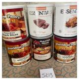 K - MIXED CANS OF EMERGENCY FOOD (S213)