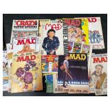 N - COLLECTION OF MAD MAGAZINES (T136)