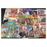 N - COLLECTION OF MAD MAGAZINES & COMICS (T137)