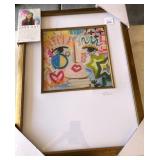 N1 - SARA KAY MICHAEL ART FRAMED 26X20"