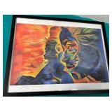 N1 - DRAY ARTWORK FRAMED 19X25" (K85)