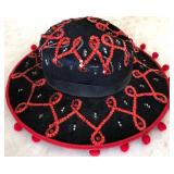 N1 - SEQUIN EMBELLISHED HAT (G57)