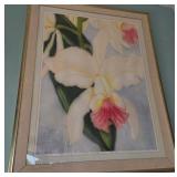 N1 - FLORAL ART FRAMED 60X47" (L222)