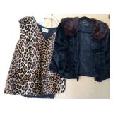 N1 - LEOPARD PRINT TOP & FUR JACKET (G31)