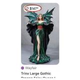 N1 - GOTHIS LEILA FAIRY FIGURINE BY NEMESIS NOW
