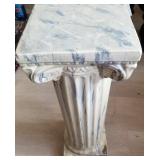 N1 - DECORATIVE COLUMN DISPLAY STAND 20"T (L82)