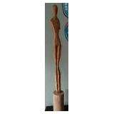 N1 - VIDA CULTURA CARVED SCULPTURE 34.5"T (L276)