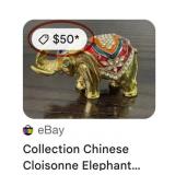 N1 - EMBELLISHED ELEPHANT & PENGUIN FIGURINES