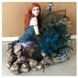 N1 - PEACOCK FAIRY FIGURINE (L346)