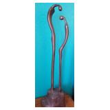 N1 - ABSTRACT SCULPTURE 30"T (L79)