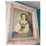 N1 - VINTAGE PORTRAIT FRAMED 30X25" (L150)