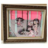 N1 - FRAMED ART 18X15" (M66)
