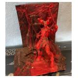 N1 - STYLIZED DARK FANTASY SCULPTURE 10"T (K?8)