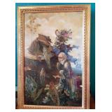 N1 - VL. RYKLIN SIGNED ART FRAMED 25X17' (L175)