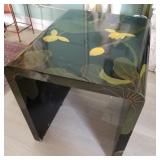 N1 - BLACK LACQUER ACCENT TABLE (I117)