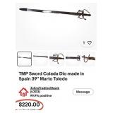 N1 - SPANISH SWEPT HILT RAPIER (R81)