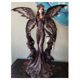 N1 - GOTHIC DARK ANGEL QUEEN 21.5"T (L231)