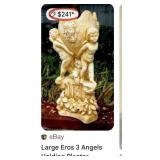 N1 - VINTAGE STYLE DECORATIVE VASE 18'T (L77)