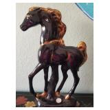 N1 - MID-CENTURY CERAMIC HORSE FIGURINE (L239)