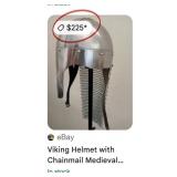 N1 -  REPLICA MEDEIVAL KNIGHT HELMET (R83)