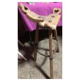 N1 - SPANISH BRUTALIST MARBELLA STOOL (R21)