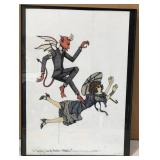 N1 - FRAMED ART 12X16" (M82)