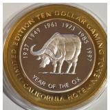 CALIFORNIA - $10 .999 SILVER TOKEN (B27)