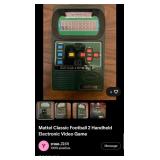 J4 - VINTAGE ELECTRONIC FOOTBALL HANDHELD GAMES