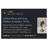J4 - HANDCRAFTED METAL MAILBOX SCULPTURE