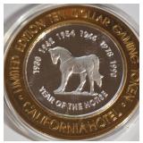 CALIFORNIA - $10 .999 SILVER TOKEN (26)