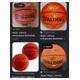 J4 - SIGNED NBA SPALDING BASKETBALL