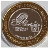 EL CORTEZ - $10 .999 FINE SILVER TOKEN (B43)
