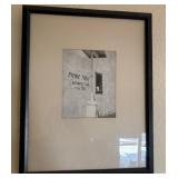 J3 - LTD ED AMERICANA -STYLE ART FRAMED 19X15" (L2