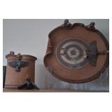 S2 - TWO PIECES ROGER DAVIS POTTERY (M105)