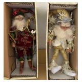 S2 - MARK ROBERTS LTD ED FAIRY & SANTA (L107)